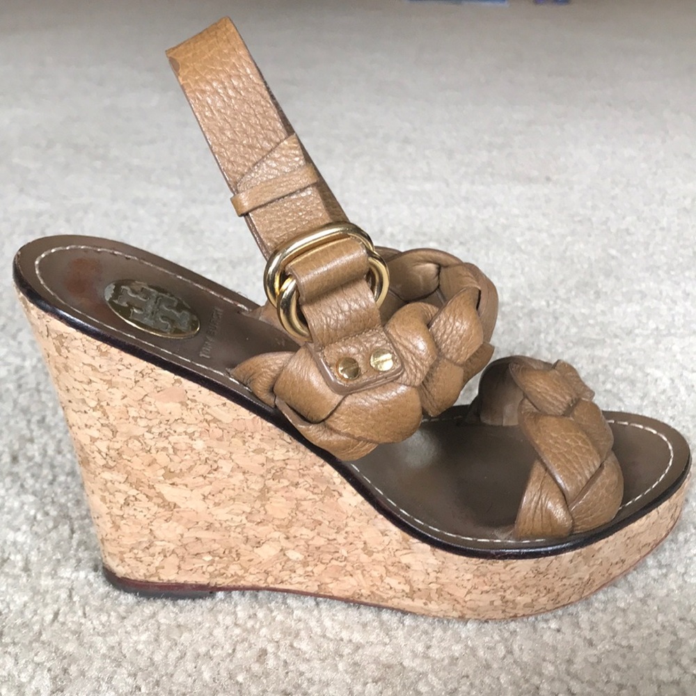 Tory Burch Cork Wedge - Picture 3 of 5